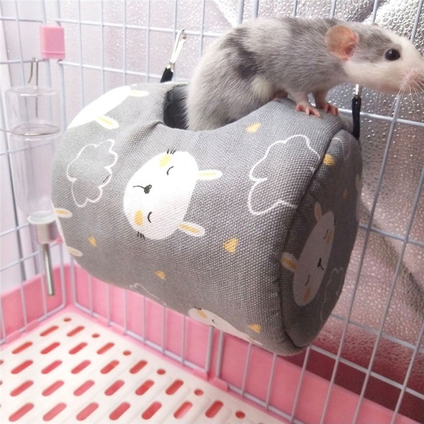 Curated visual reference: Picture Idea: Hamster Cages Nest Life Spring Pet Small Canvas Hammock Hedgehog