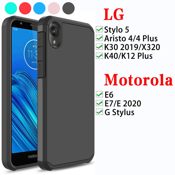 For Motorola Moto E6 Rugged Phone Case Case Armor Shockproof