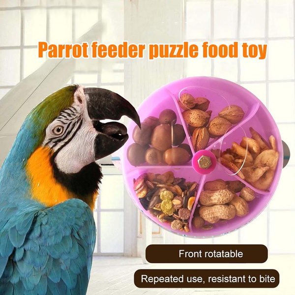 Snapshot of Auto Food Feeder Parrot Cage With Exercise Wheel