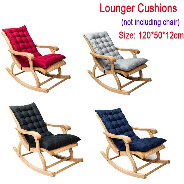 New Long Cushion Recliner Rocking Chair Cushion Thick Seat Cushion