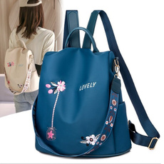 women bags, School, Floral, women backpack
