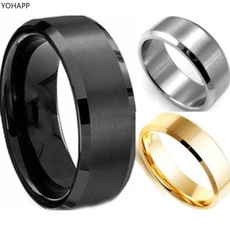 Steel, Stainless Steel, wedding ring, gold