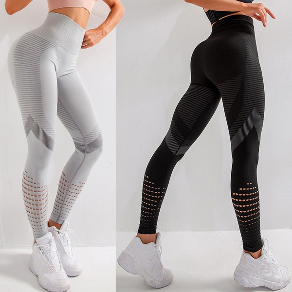 Women Seamless Workout Leggings Sexy Yoga Joggings Fitness Pants | Wish