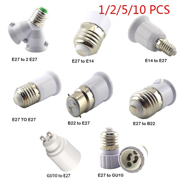 E27 to B22 adapter High quality material fireproof material socket adapter 