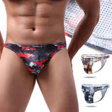 Men T-back New U Pouch Underwears Mesh Breathable 7 Color Optional