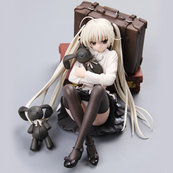 Yosuga No Sora Anime Action Figures Sora Kasugano 3 Modelos Kimono Fan  Sitting Postura Carro Decoração Pvc Coleção Bonecas Modelo