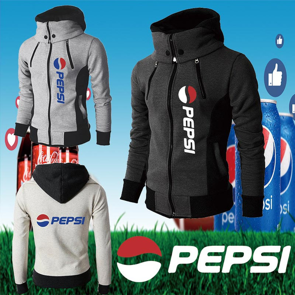 Pepsi zip up clearance hoodie