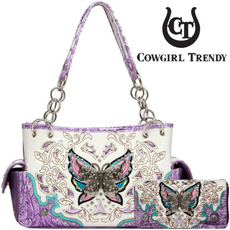 women's shoulder bags, butterfly, Spring, purses