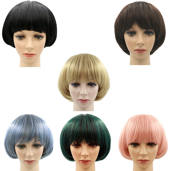 Short mushroom wigs sale