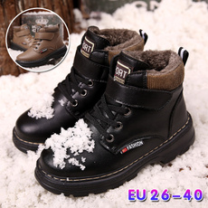 shoes for kids, Plus Size, Winter, leather
