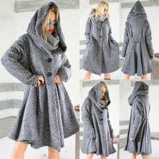 woolen, woolen coat, hooded sweater, furrytop
