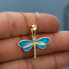 dragon fly, nniversarygift, Jewelry, gold