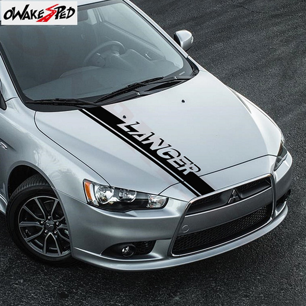 Mitsubishi lancer deals stickers