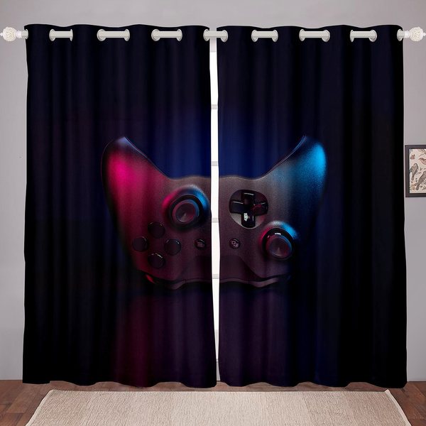 Gaming Curtains Game Boys Gamer, Shower Curtains For Teens