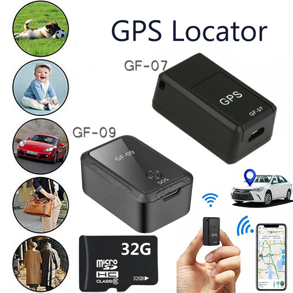 GF-09/GF-07 Multifunctional GPS Tracker Car Real Time Vehicle GPS Trackers  Tracking Device GPS Locator for Children Kids Pet Dog