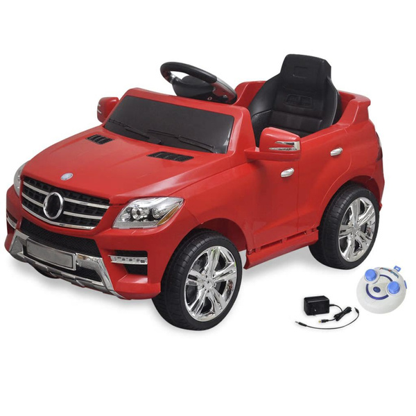 Electric car ride-on Red with remote control Kinder Elektroauto Kinderen  elektrische auto Voiture électrique pour enfants