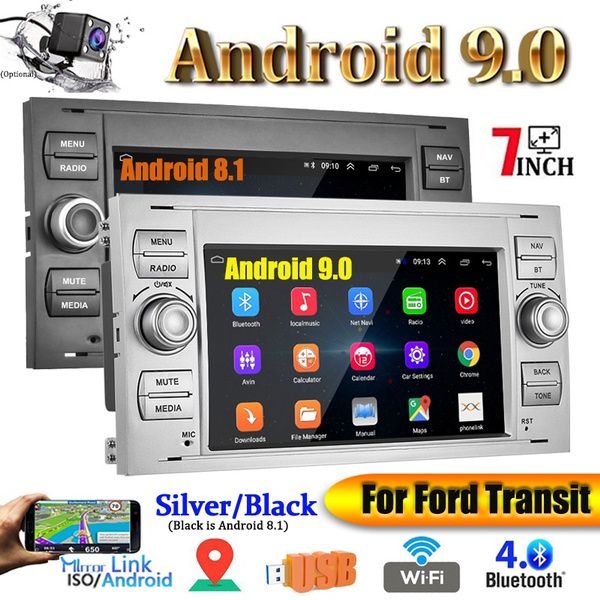 Autoradio Android 15 écran 7 Pouces Pour Ford Transit, Fiesta, Focus, Etc. - CarPlay, Android Auto, GPS, DAB+