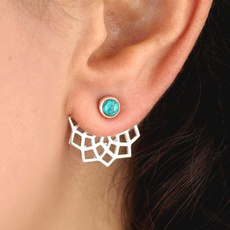 ethnicearring, Turquoise, Jewelry, vintage earrings
