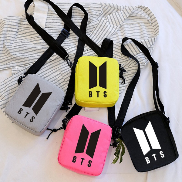 BTS messenger bag Western Style Small Men and women Purse Handbags  Messenger Bags Mini Shoulder Bags