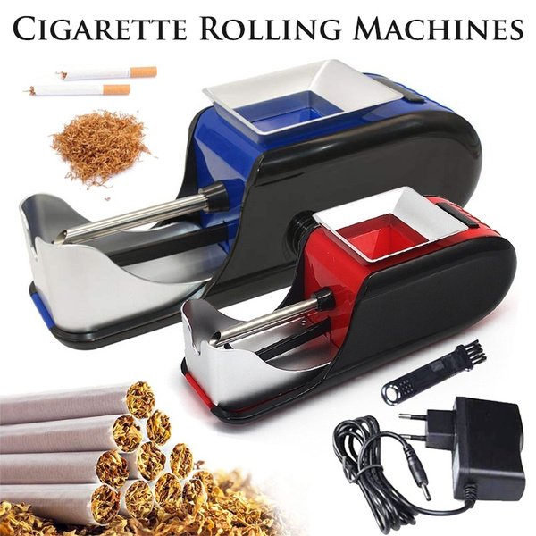 New Red Blue Electric Automatic Cigarette Rolling Machine With Adjustable On Portable Injector Maker Roller Easy To Use For Making Men S Gifts Diy Smoking Tool Wish - Easy Diy Cigarette Rolling Machines New Red Blue Electric Automatic Cigarette Rolling Machine With Adjustable On Portable Injector Maker Roller Easy To Use For Making Men S Gifts Diy Smoking Tool Wish - Easy Diy Cigarette Rolling Machines