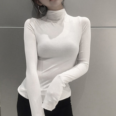 Collar, korea, Shirt, Long Sleeve