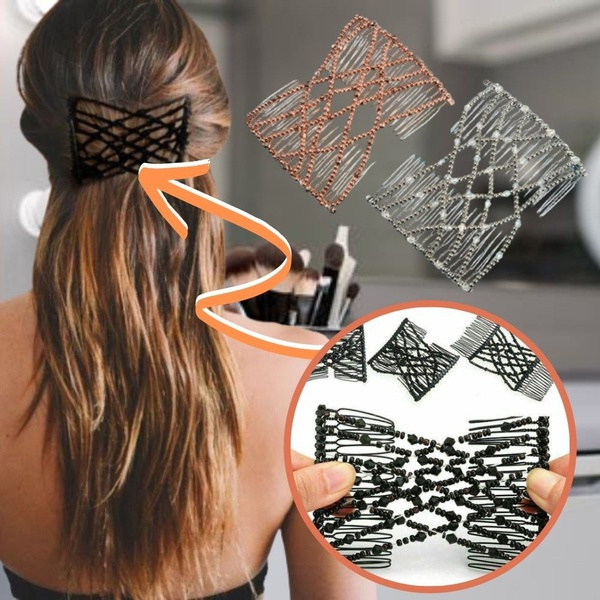 Fashion Women Comb Clip Hairpins Rhinestone Pearl Hair Clip Claws Barrettes Hair  Combs Hair Maker Bun Hair Accessories Headwear - AliExpress