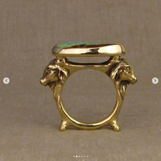Head, Moda, wedding ring, gold
