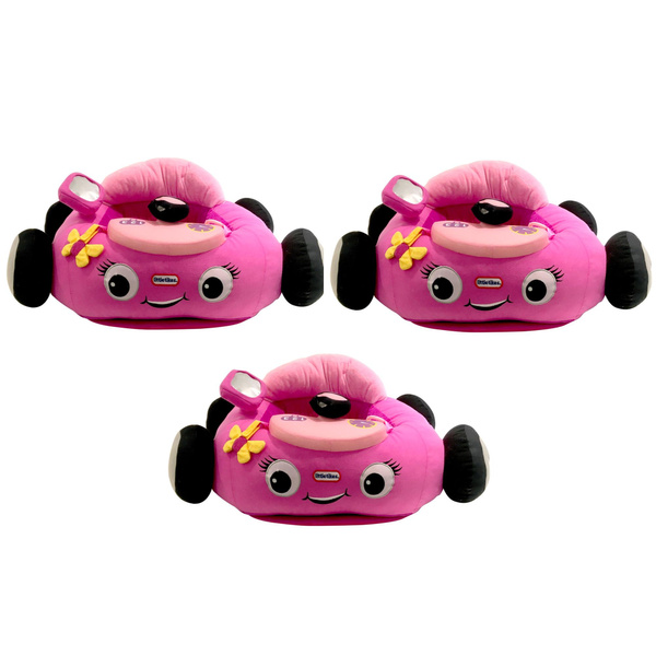 Pink Little Tikes Cozy Coupe Plush Infant Car Little Tikes Cutie