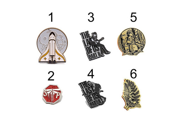 The Last Of Us game Video games Icons Pins Badge Decoration Brooches Metal  Badges For Clothes Backpack Decoration 58mm