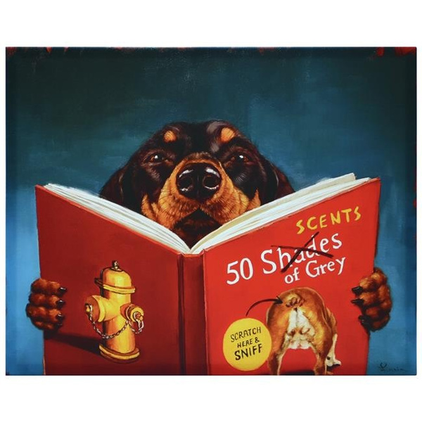 Empire Art Direct GICH13401620 50 Scents of Grey Graphic Art Print on