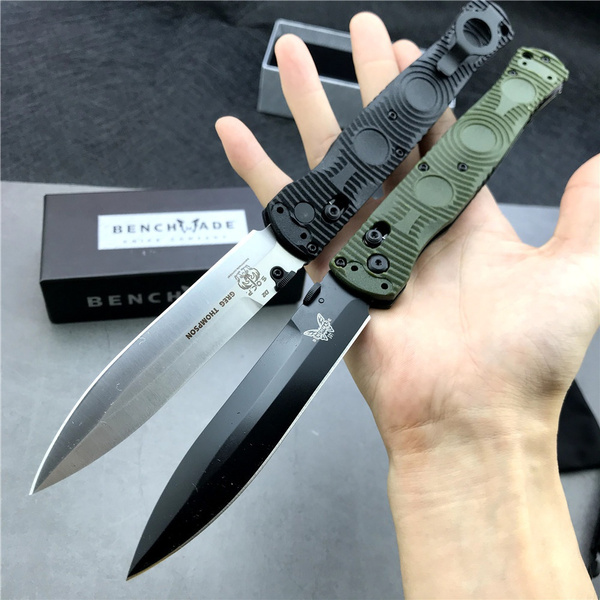 Benchmade Knives: 391BK SOCP Tactical Folder - Black CF-Elite