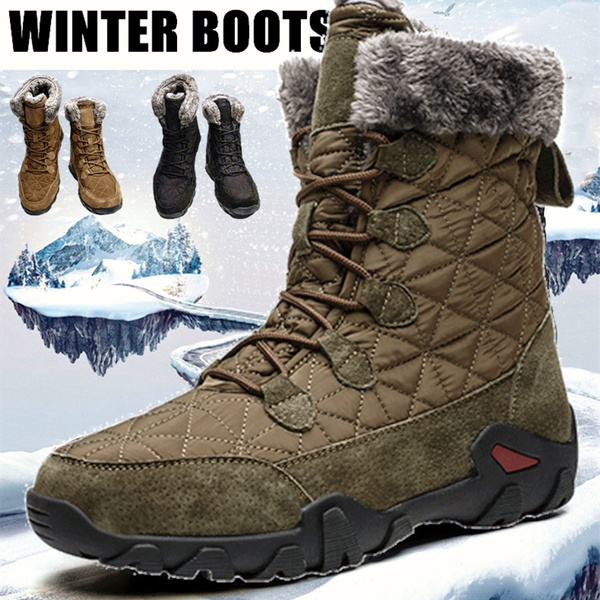 13314円 【80%OFF!】 Jinta Shoes Mens Womens Winter Snow Boots Hiking Climping Booties Warm Wate
