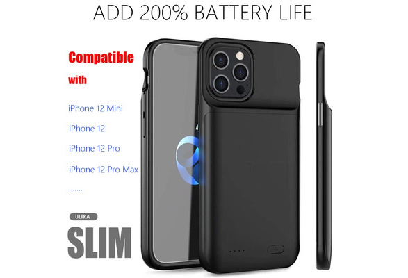 Slim Battery Case Portable Protective Extended Charger Cover