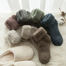 Hosiery & Socks, Fleece, womensock, thickeningsock