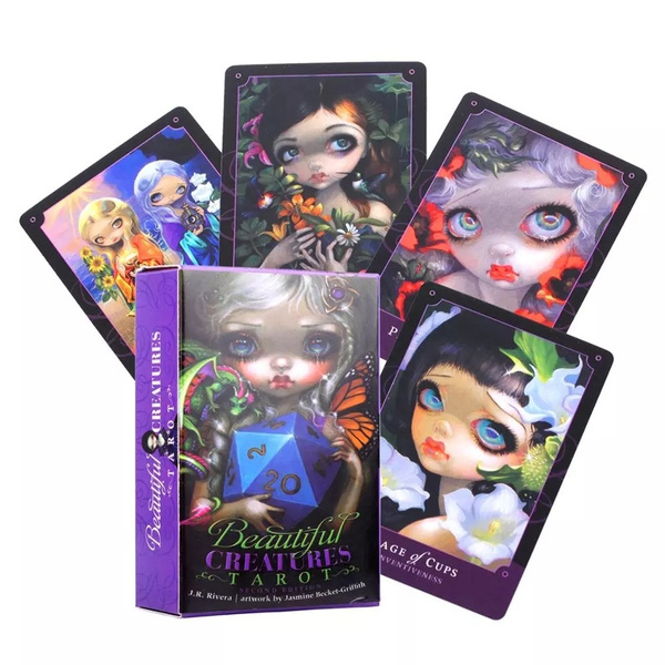 Beautiful Creatures Board Game Tarot Cards English Language Interaction Divination Playing Cards