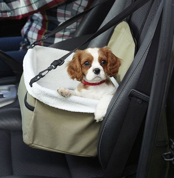 Dog basket for car 2024 seat