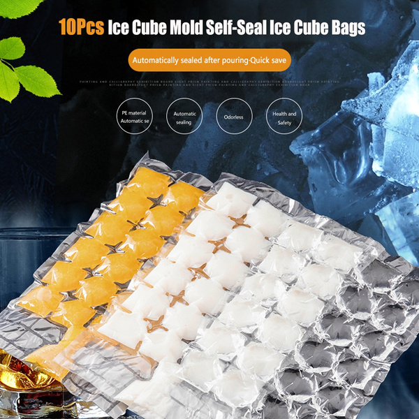 Ice cube bags | Size: 25 x 18.7cm | Box of 10 pieces | Loyalty card | Cofan