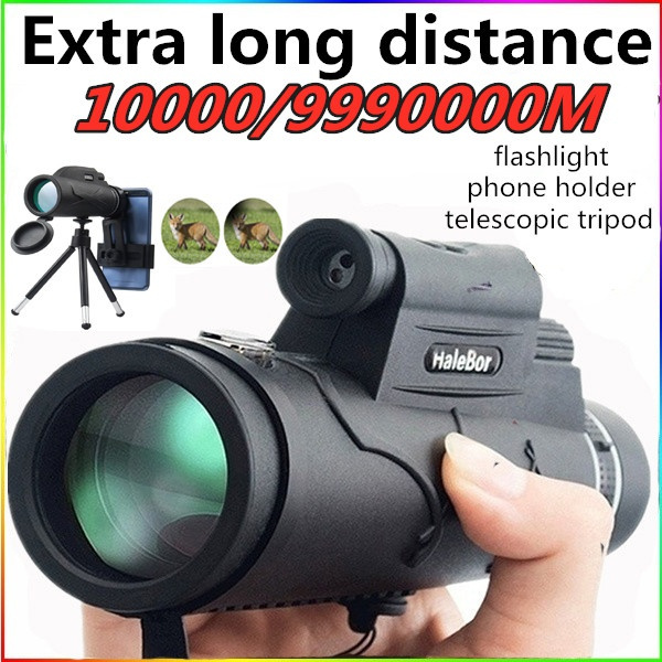 Long sale range monocular