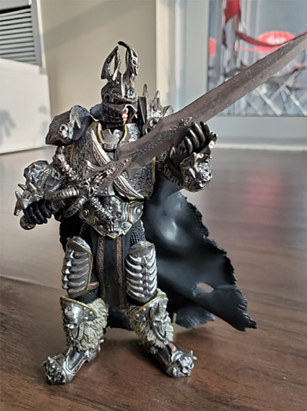 WOW Fall of The Lich King Arthas Menethil Figure Lich King Arthas ...