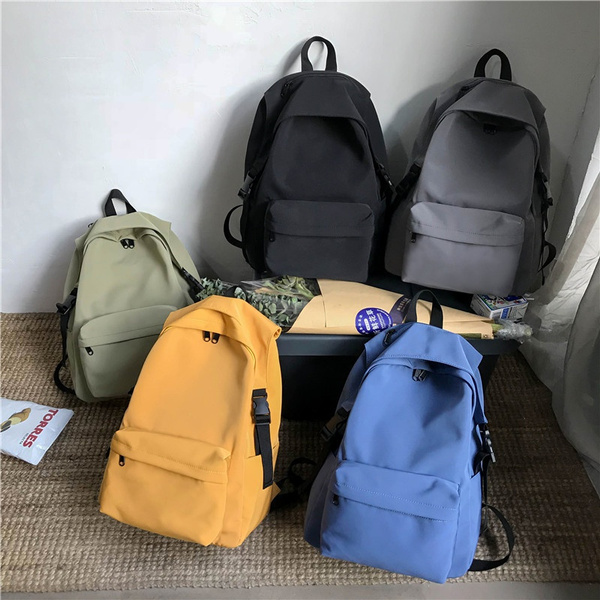 2020 Waterproof Nylon Backpacks Women Bag Fashion Backpack Travel ...