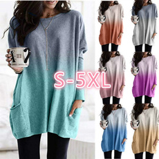 Plus Size, Winter, Trend, Long sleeved