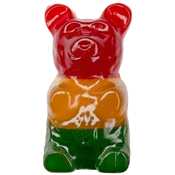  The Original World's Largest Gummy Bear - 5lbs - Cherry :  Grocery & Gourmet Food