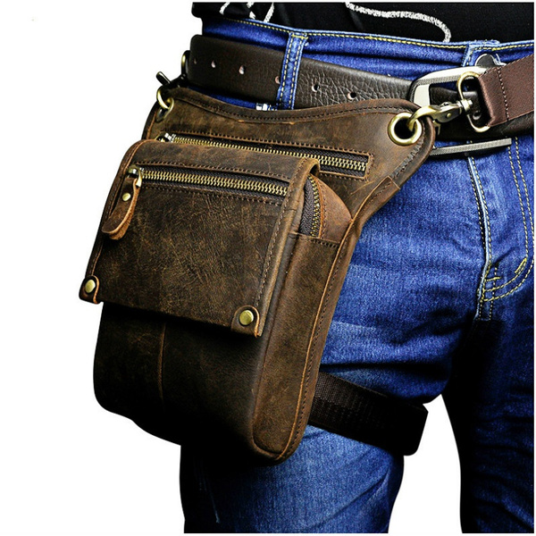 leather hip belt bolsa