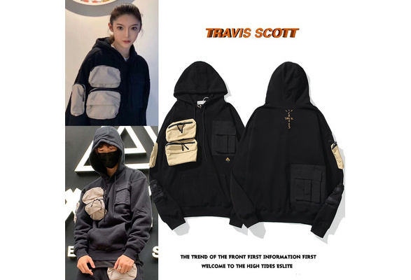 Travis Scott Cactus Jack Embroidery Hoodies Men Women 1 1 High Quality Hoodie Multiple Pockets Hooded