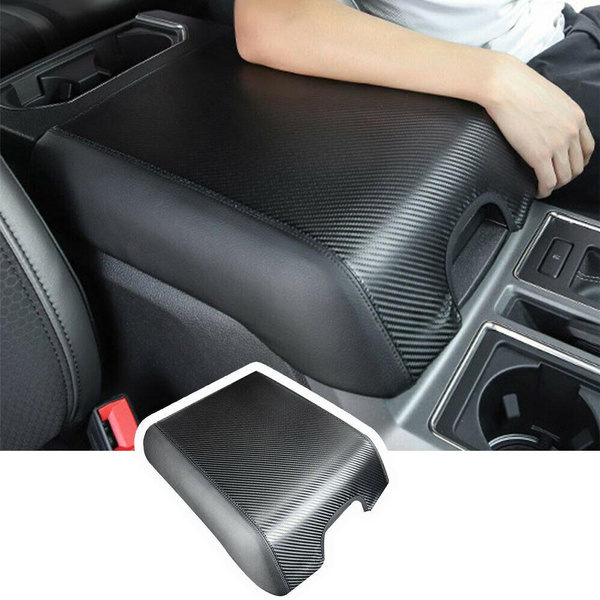 Center Console Armrest Cover Leather Pad for Ford F150 2015-2020 Protector 