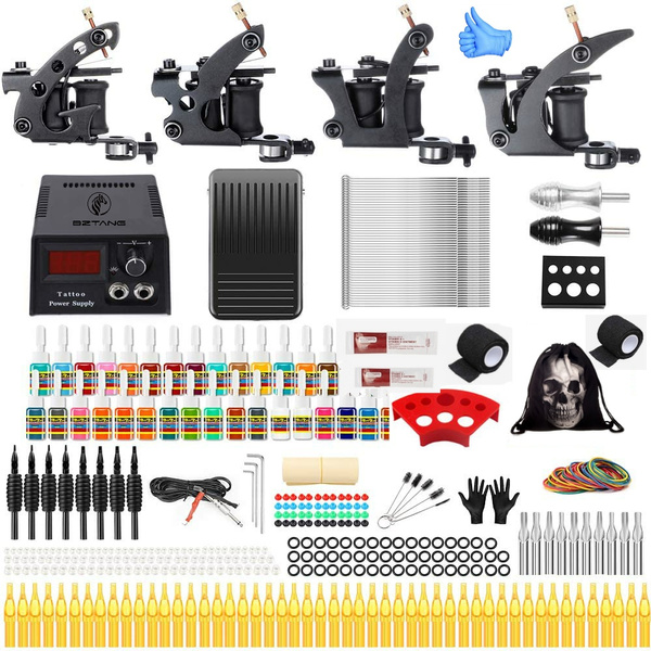 SOLONG EM128 Tattoo Gun Pro Kit - Rhein Tattoo Supply