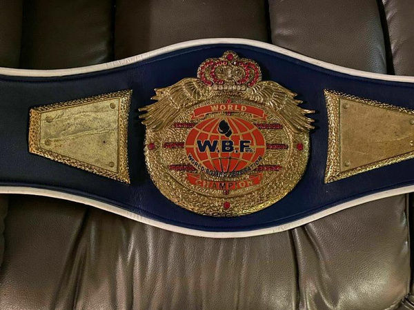world kickboxing federation belt