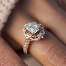 Sterling, wedding ring, gold, 18k gold ring