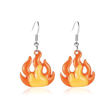 flameearring, Fashion, Dangle Earring, Jewelry