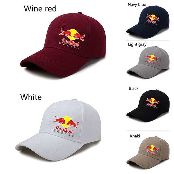baseball cap red bull
